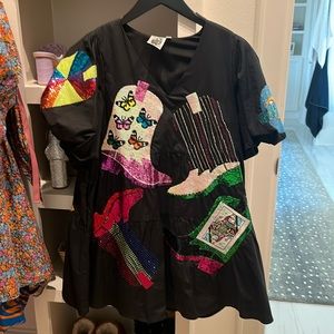 Queen of sparkles mini dress